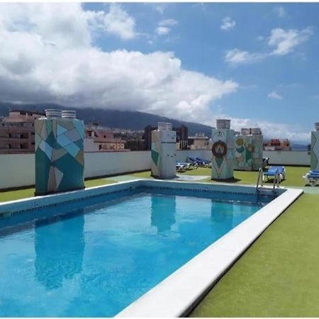 Toplage. Blick. Sauber. Guenstig. Pool. Gepflegt Puerto de la Cruz Kültér fotó