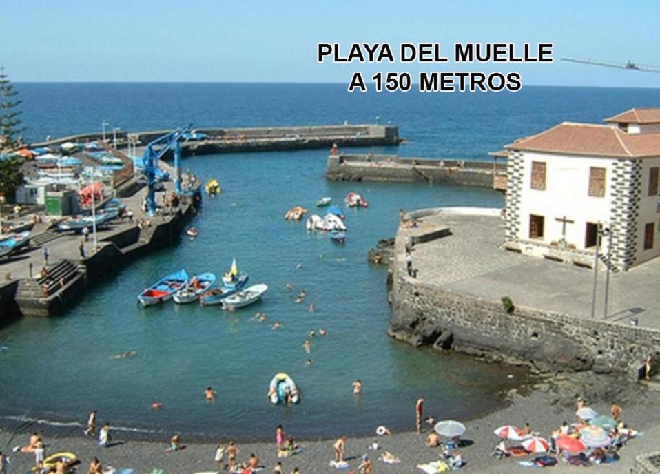 Toplage. Blick. Sauber. Guenstig. Pool. Gepflegt Puerto de la Cruz Kültér fotó